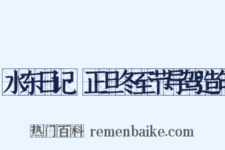 水东日记·正旦冬至节导驾造句是什么意思的图片